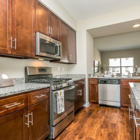 Kitchen at Townes at Pine Orchard Apartments