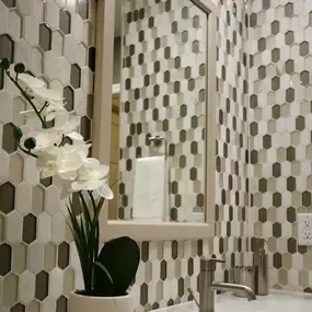 Tiled Half Bathroom Renovation