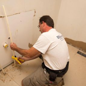 Outer Banks, NC plumbers installing new plumbing.