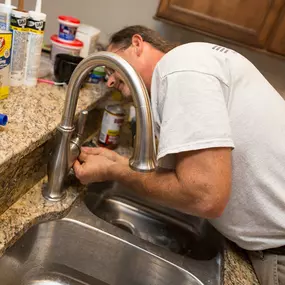 Action Plumbing's Outer Banks plumbers repair dripping faucets and sinks.