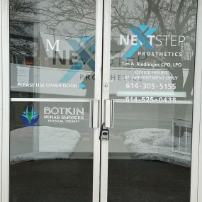 Front door of Botkin Rehab Services - outpatient clinic