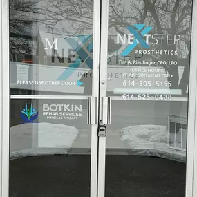 Front door of Botkin Rehab Services - outpatient clinic