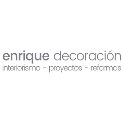 Logótipo de Enrique Decoración E Interiorismo