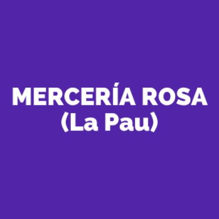 Logotipo de Mercería Rosa (La Pau)