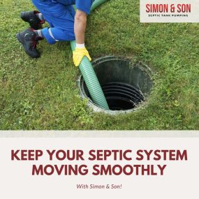 Does your septic system need some work? Give Simon and Son Septic Tank Pumping a call and get a free estimate!
