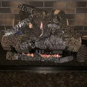 We also offer fireplace repair services.