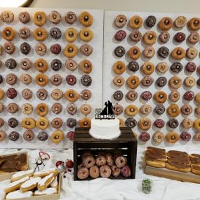 Donut Wall for Weddings, Meetings, and Events