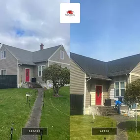 Before-After GAF Timberline Ultra HDZ