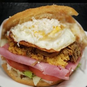 Stuffed  Mecatos Arepa