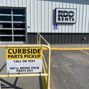 RDO Equipment Co. - Kalispell offers Curbside Parts Pickup.