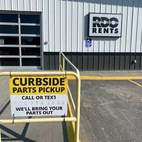 RDO Equipment Co. - Kalispell offers Curbside Parts Pickup.