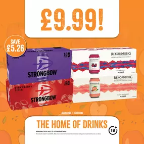 Cider event in store now!