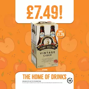 Cider event now in store!
