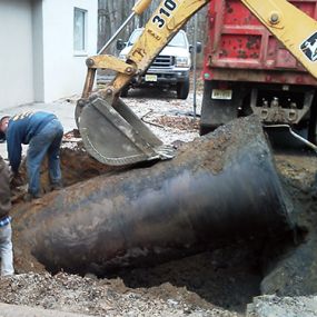 In Ground Oil Tank Removal & Replacements