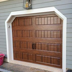 New Gorgeous Wood Garage Door