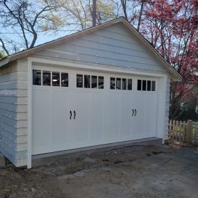 American legends series garage door expertly installed by Neal from the Door Works