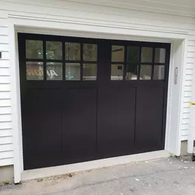 Black Garage Doors are Trending Hot