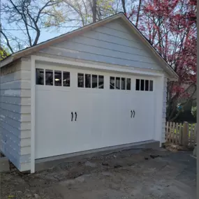 American legends series garage door expertly installed by Neal from the Door Works