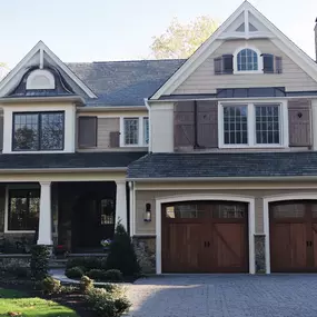 Beautiful Carriage Style Garage Doors