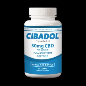 Each bottle contains 900mg of pure CBD.

Suggested Use: Recommended Dosage: 1 capsule daily.

Ingredients: Fractionated Coconut Oil (MCT Medium Chain Triglycerides), Non GMO Sunflower Lecithin, Full Spectrum Hemp Oil, Gelatin (Gelatin Capsules).