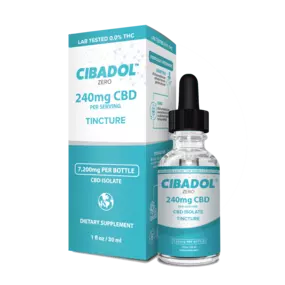 Cibadol ZERO THC Free CBD Tinctures allow you to deliver beneficial phytocannabinoids to your body with ease. This incredibly potent CBD tincture can be used daily or as needed to obtain fast, powerful relief. Simply add a couple drops to the liquid of your choice, stir, and consume or administer by placing sublingually beneath the tongue. We’ve formulated this tincture with MCT oil and 7,200mg of CBD isolate for maximum absorption and intense results. Stay balanced, healthy, and in control of y