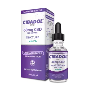 Cibadol Mint Broad-Spectrum CBD Tincture delivers potent broad-spectrum CBD that’s sourced from our non-GMO Colorado hemp farms that are cultivated with strict organic farming practices. Enjoy a hint of mint for a refreshing way of getting your daily dose of CBD.

Fractionated Coconut Oil, Broad Spectrum Hemp Oil, Mint Flavor, Sunflower Lecithin