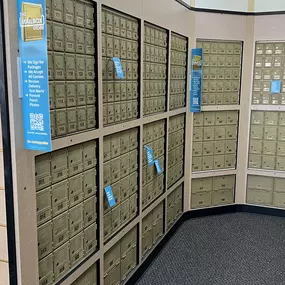 We've got Mailboxes for rent!!