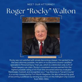 Rocky Walton Injury Lawyers | Arlington, TX
