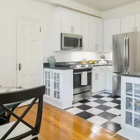 Historic Wing Apartment Kitchen