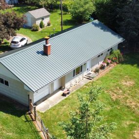 Easy lock Standing Seam Roof in green