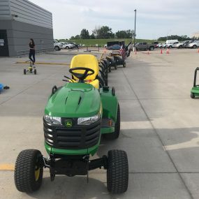 John Deere Lawnmower Barrel Train at RDO Equipment  Co. in Hawley, MN