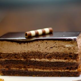 Chocolate Cake Slice