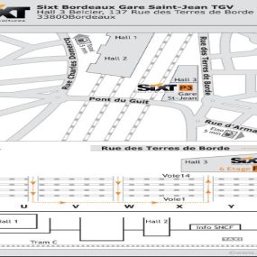 Bild von SIXT | Location voiture Bordeaux Gare Saint Jean