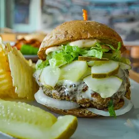 Gary's Dewey Beach Grill / 38° -75° Brewing famous turkey burger is well known down here in Dewey Beach