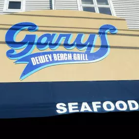 Gary's Dewey Beach Grill / 38° -75° Brewing - An eclectic and fun dining experience in Dewey Beach Delaware, just south of Lewes and Rehoboth.  Stop in and say hi to Gary, the Dino! He doesn't bite...hard...