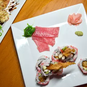 Gary's Dewey Beach Grill / 38° -75° Brewing offers hand-rolled sushi and sashimi fresh from the sea. We have many options available all year long. We are a family-friendly establishment with options for the entire family.  Freshly brewed beers are brewed on-site and change seasonally