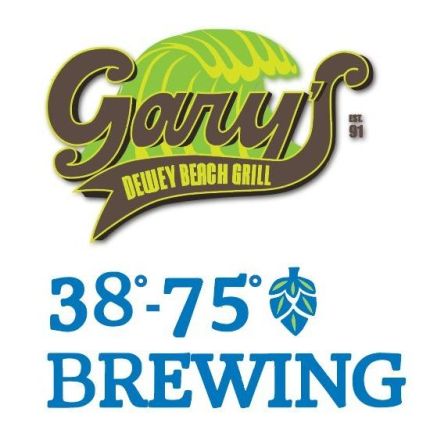 Logo from Gary's Dewey Beach Grill / 38° -75° Brewing