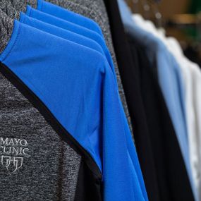 Find a variety of logo apparel including athletic apparel at the Mayo Clinic Gift Shop.