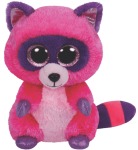 Roxie - Waschbär Plüschfigur Pink/Lila, 15cm