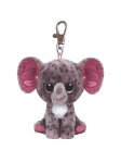 Specks Clip-Elefant Schlüsselanhänger gepunktet, 8.5cm