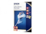 Epson Ultra Glossy Photo Paper - Glänzend - 100 x 150 mm 50 Blatt Fotopapier - für Expression Home XP-235, 342; Expression Premium XP-540, 6000,...