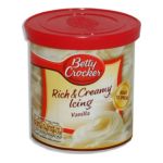 Betty Crocker RTS Vanilla Frosting, 2er Pack (2 x 415 g)
