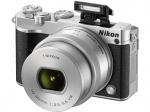 NIKON 1 J5 Systemkamera 20.8 Megapixel mit Objektiv 10-30 mm f/3.5-5.6, 7.5 cm Display , WLAN