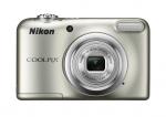 NIKON COOLPIX A10 Digitalkamera, 16.1 Megapixel in Silber