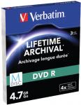 VERBATIM 43826 MDISC DVDR 4.7GB Rohling