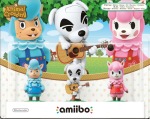 AMIIBO Animal Crossing: 3er Pack Björn, K.K., Rosina