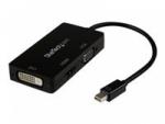 StarTech.com Mini DisplayPort auf HDMI / DVI / VGA Adapter - 3-in-1 mDP Konverter - 1920x1200/1080p - Reiseadapter - Videokonverter - DisplayPort -...