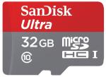 SANDISK Ultra Micro-SDHC, 80 MB/s, 32 GB Class 10 Speicherkarte