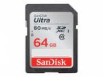 SanDisk Ultra - Flash-Speicherkarte - 64 GB - Class 10 - 533x - SDXC UHS-I