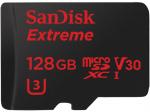 SANDISK Extreme, Micro-SDXC Speicherkarte, 128 GB, 90 MB/s